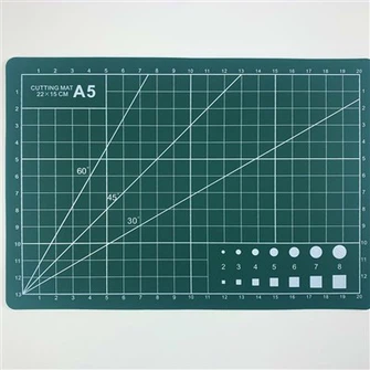 Juodas šerdies pjovimo kilimėlis